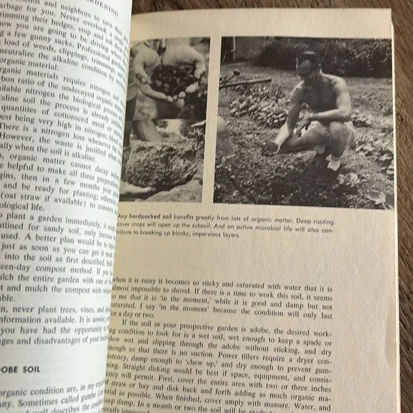 Vintage 70s Western Organic Gardening Book Guide Vegetable Growing 1972 - Picture 9 of 15